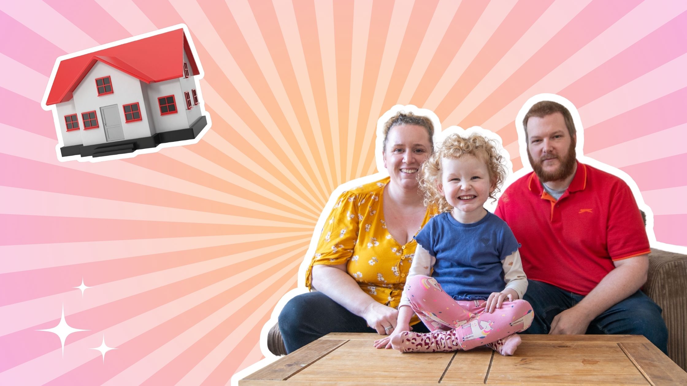 Customers and a house.